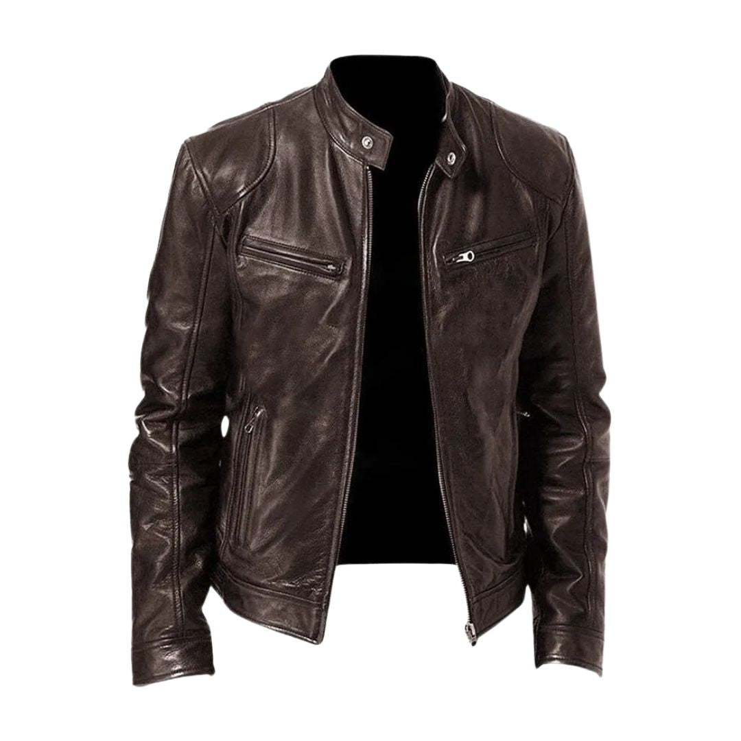 Harlan | Giacca in pelle classica