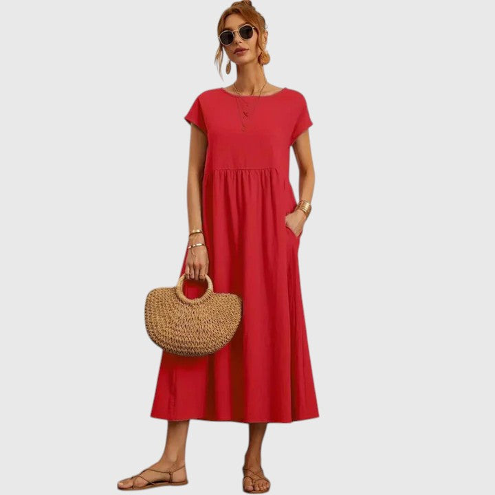 Fenella | Comodo abito midi