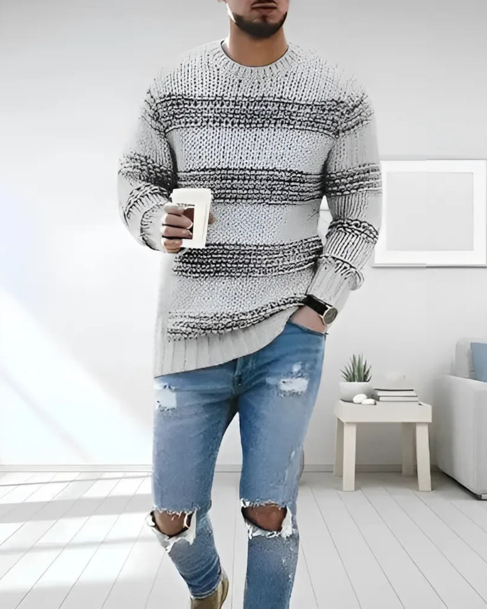 Maglione in maglia premium Benedetto
