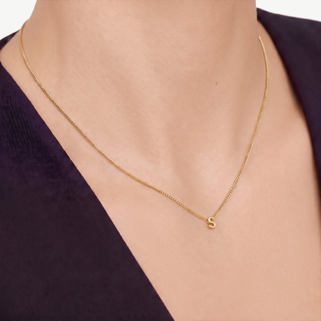Collier alphabet miniature