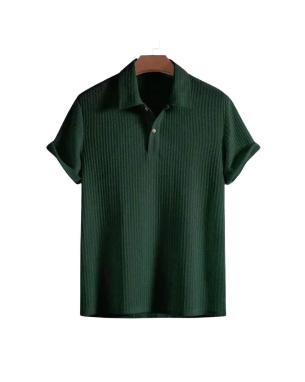 Chemise à manches courtes style Old Money