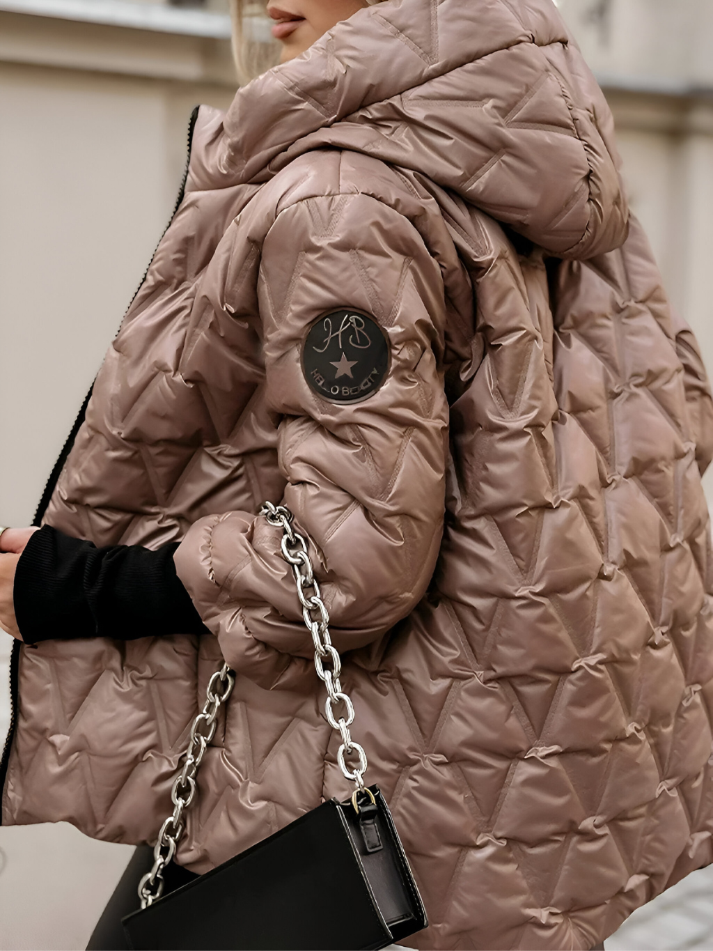 Aurora™ | Bequeme Gepolsterte Winterjacke mit Kapuze