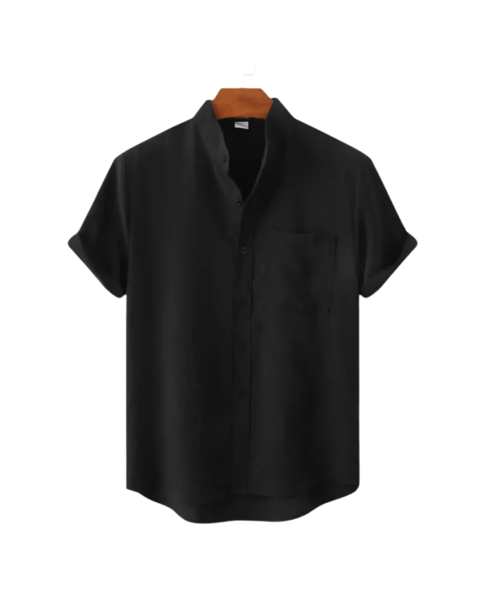 Chemise à manches courtes en lin Venise