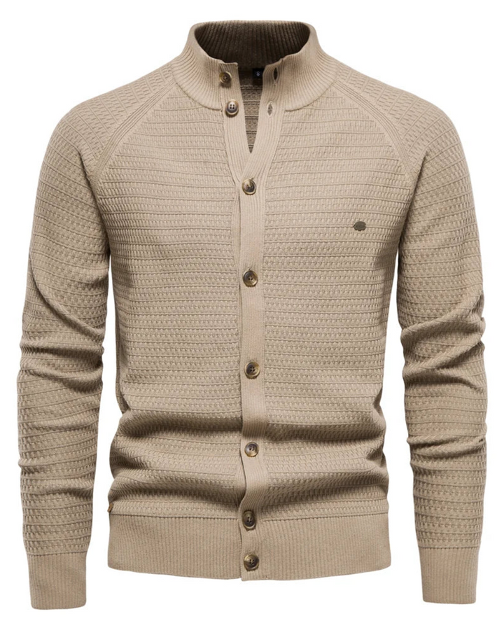 Gilet en maille de coton luxueux