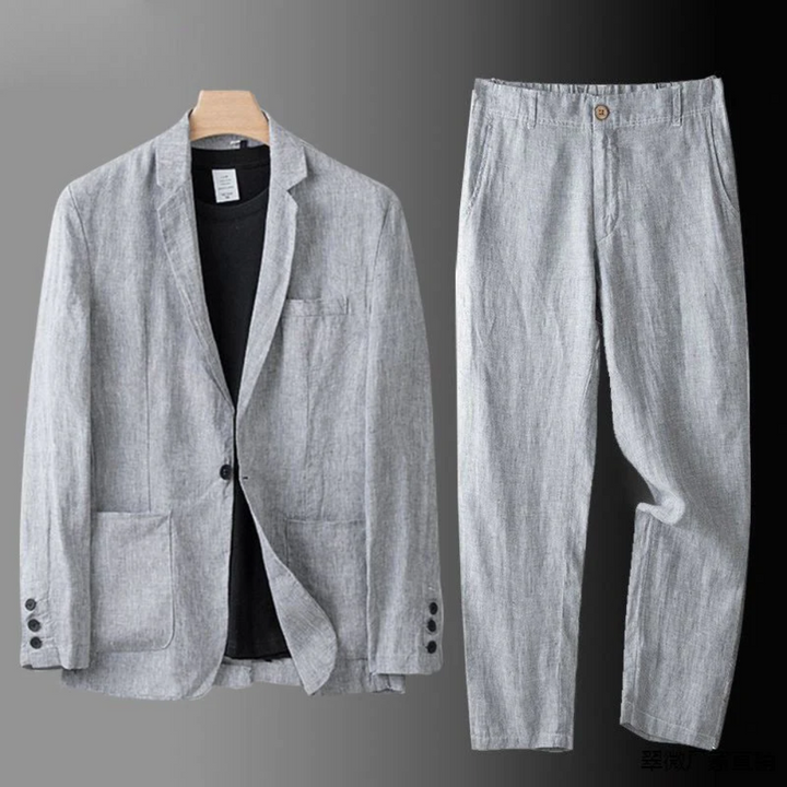 Elegantes Leinen-Set