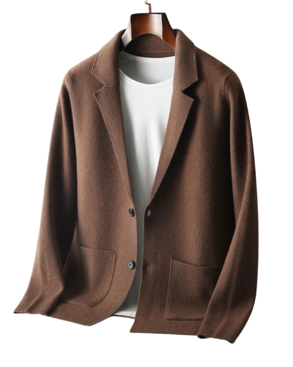 Gilet en cachemire boutonné Bacchus