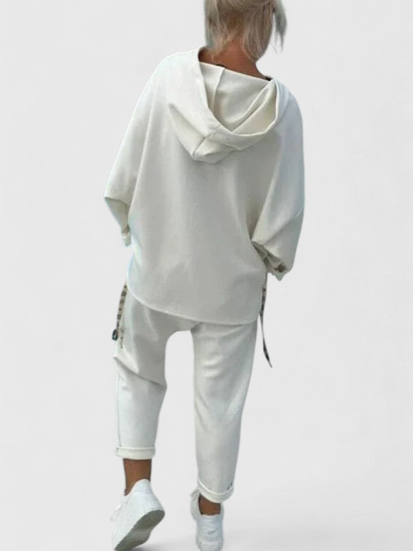 Sally | Bequemes Kapuzen-Sweatshirt-Set