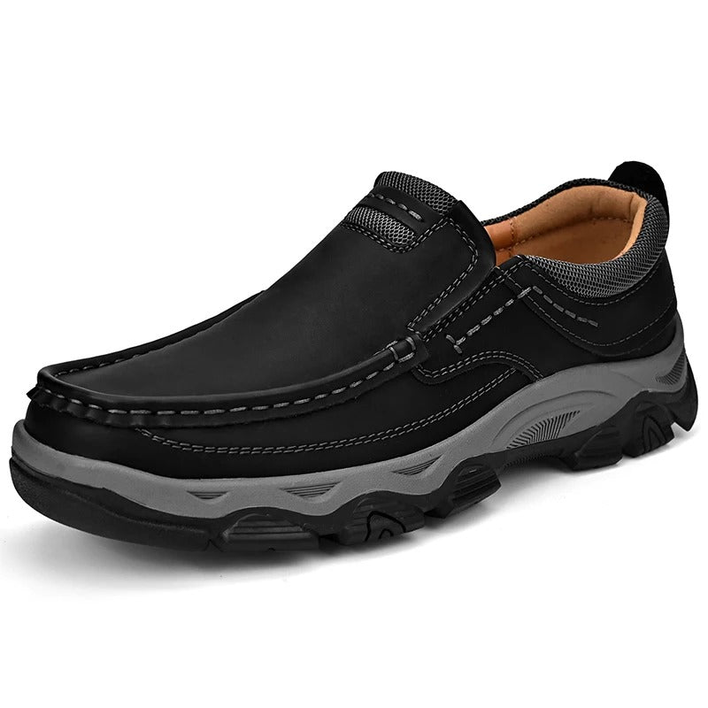 Chaussures à enfiler en cuir élégantes