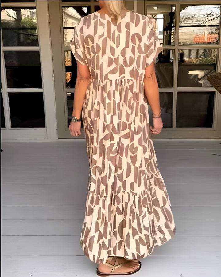 COLETTE | ROBE DÉCONTRACTÉE À ENCOLURE EN V