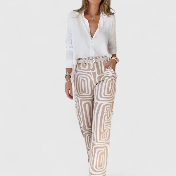 Kira | Élégant ensemble deux pièces (CEINTURE OFFERTE INCLUSE)