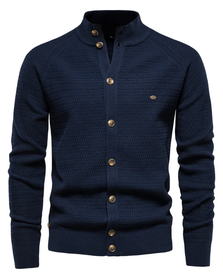 Gilet en maille de coton luxueux