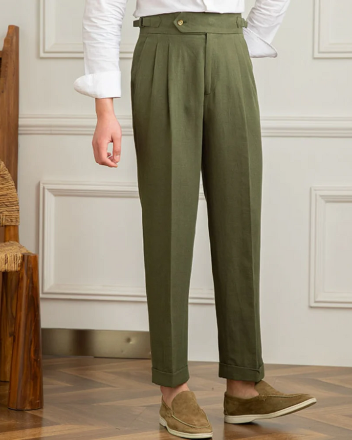 Pantalon en lin Bali