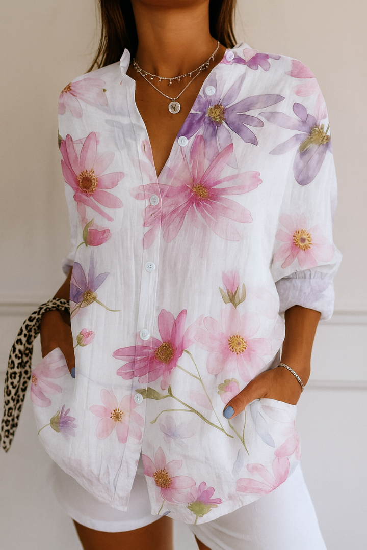 Astra | Blouse imprimée colorée