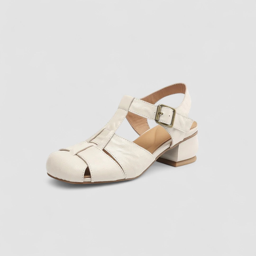 AMELIA™|SCARPE MARY JANE ORTOPEDICHE IN VERA PELLE