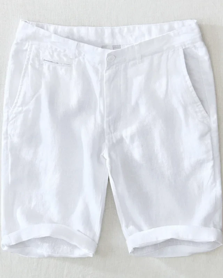 Shorts en lin Lisbo