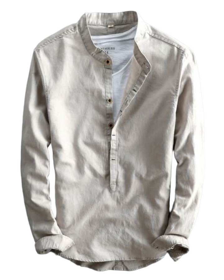 Camicia di lino premium