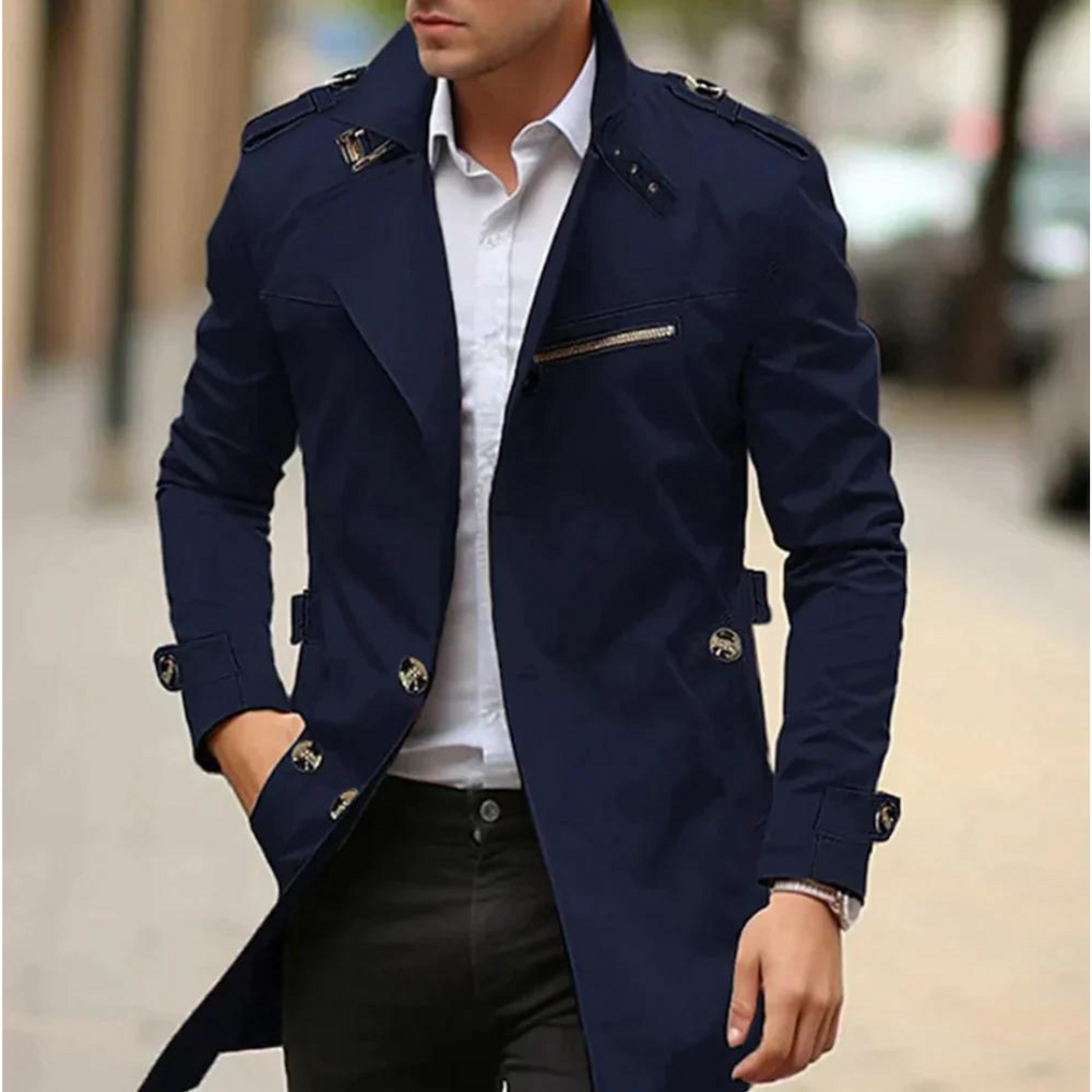 Élégant trench-coat pour homme