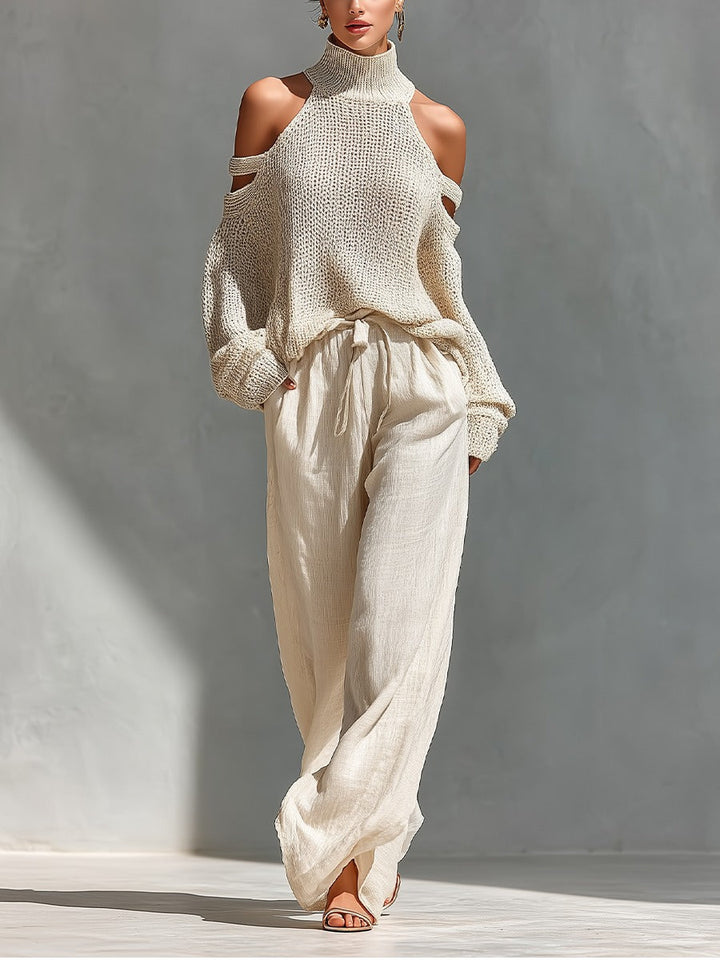 Vessa | Set a due pezzi con scollo Bardot