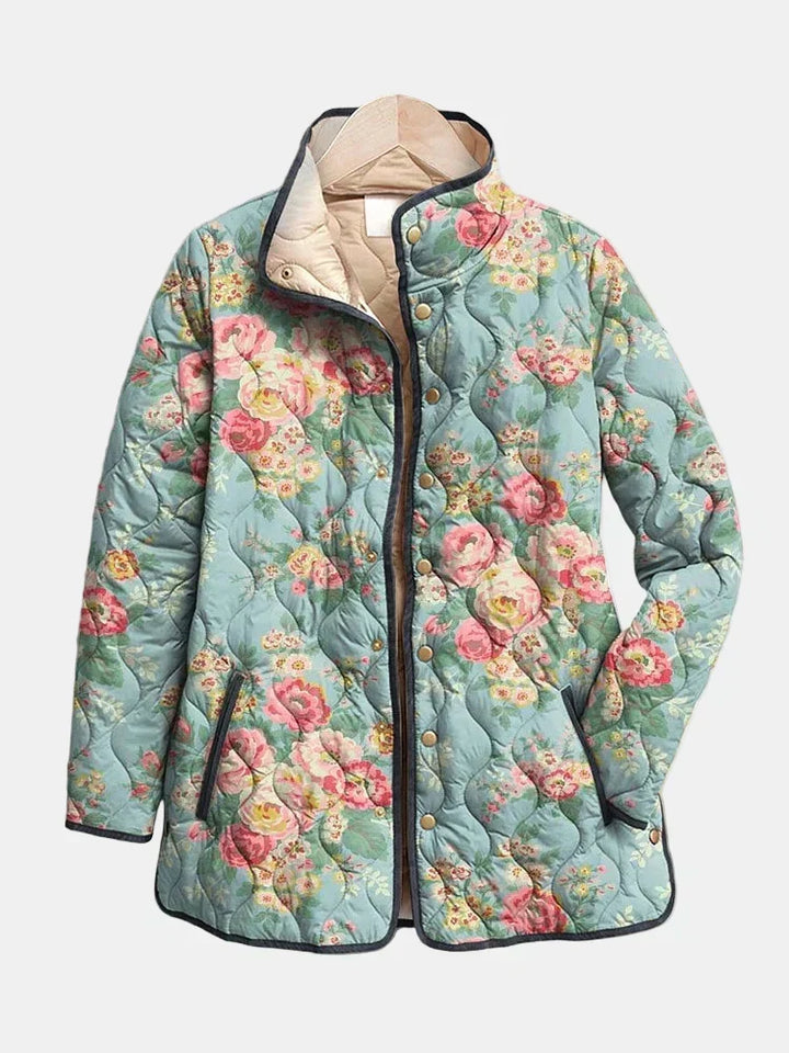 DELACROIX | Giacca trapuntata Rosen Celadon Mathilde