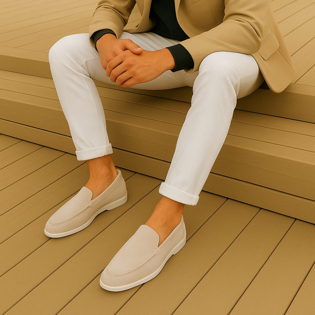 Mocassins en daim élégants