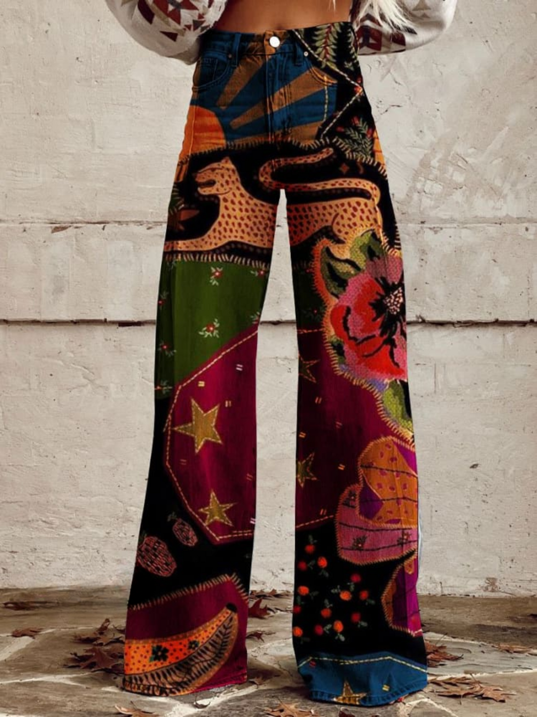 Léna - Pantalon bohème chic
