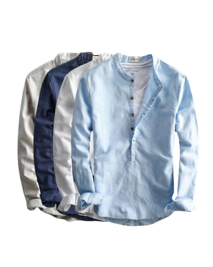 Camicia di lino premium