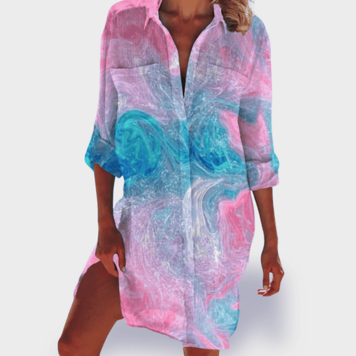 BRIGITTE | FARBFROHES UND LEICHTES SOMMERKLEID