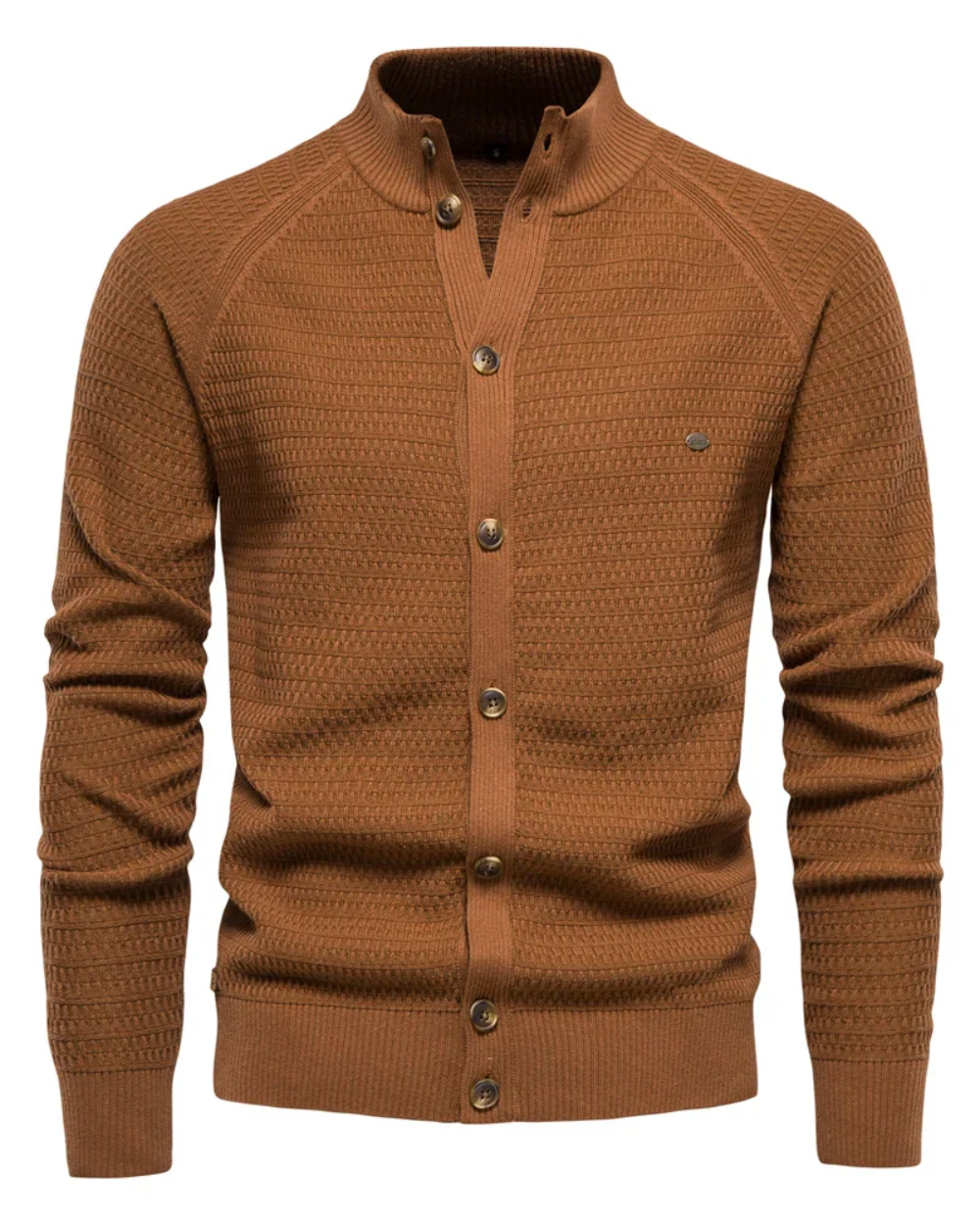 Gilet en maille de coton luxueux
