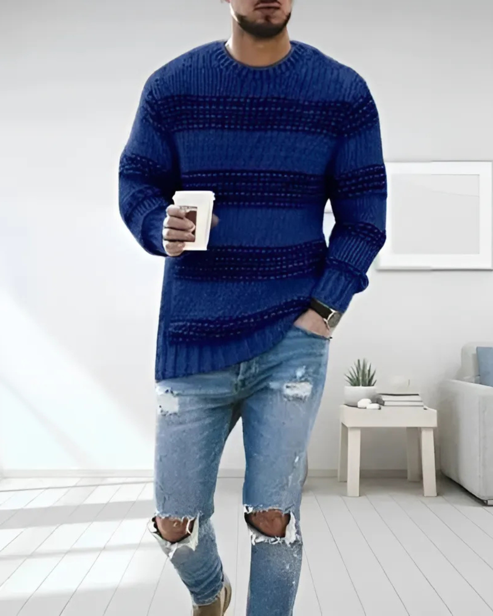 Maglione in maglia premium Benedetto