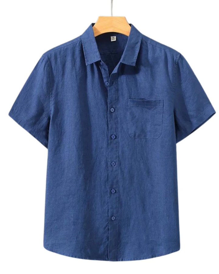 Chemise en lin Santorini