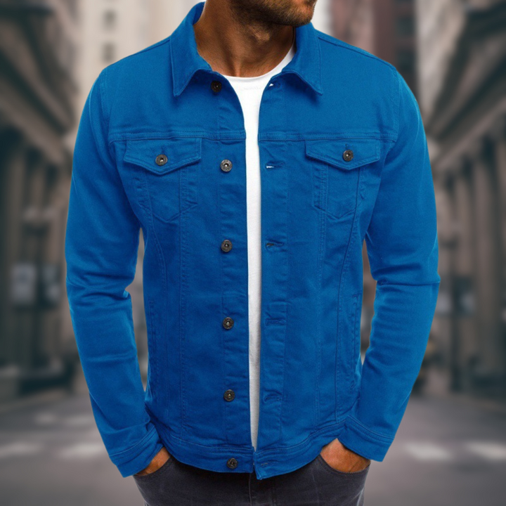 Veste en jean parisienne