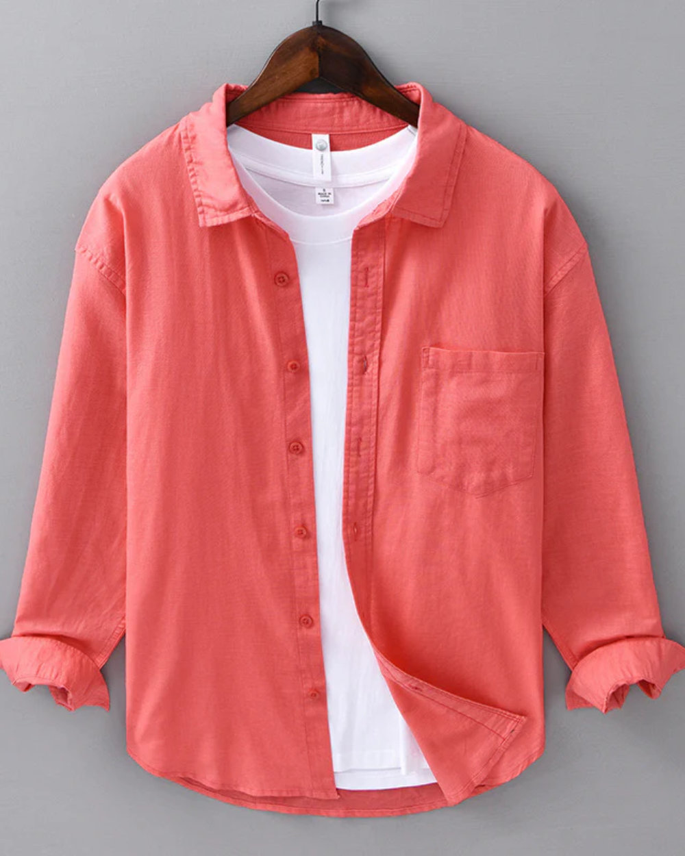 Camicia di lino Doha