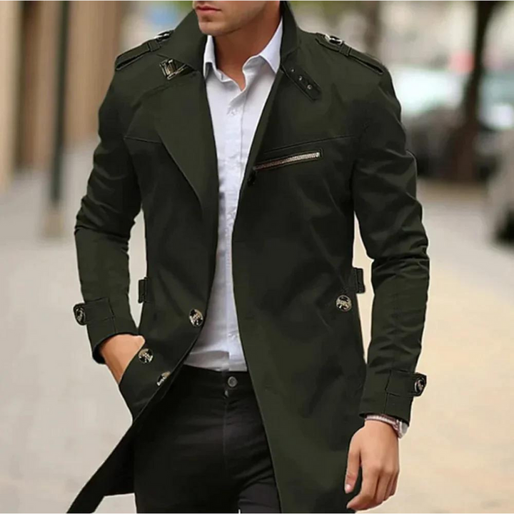 Élégant trench-coat pour homme