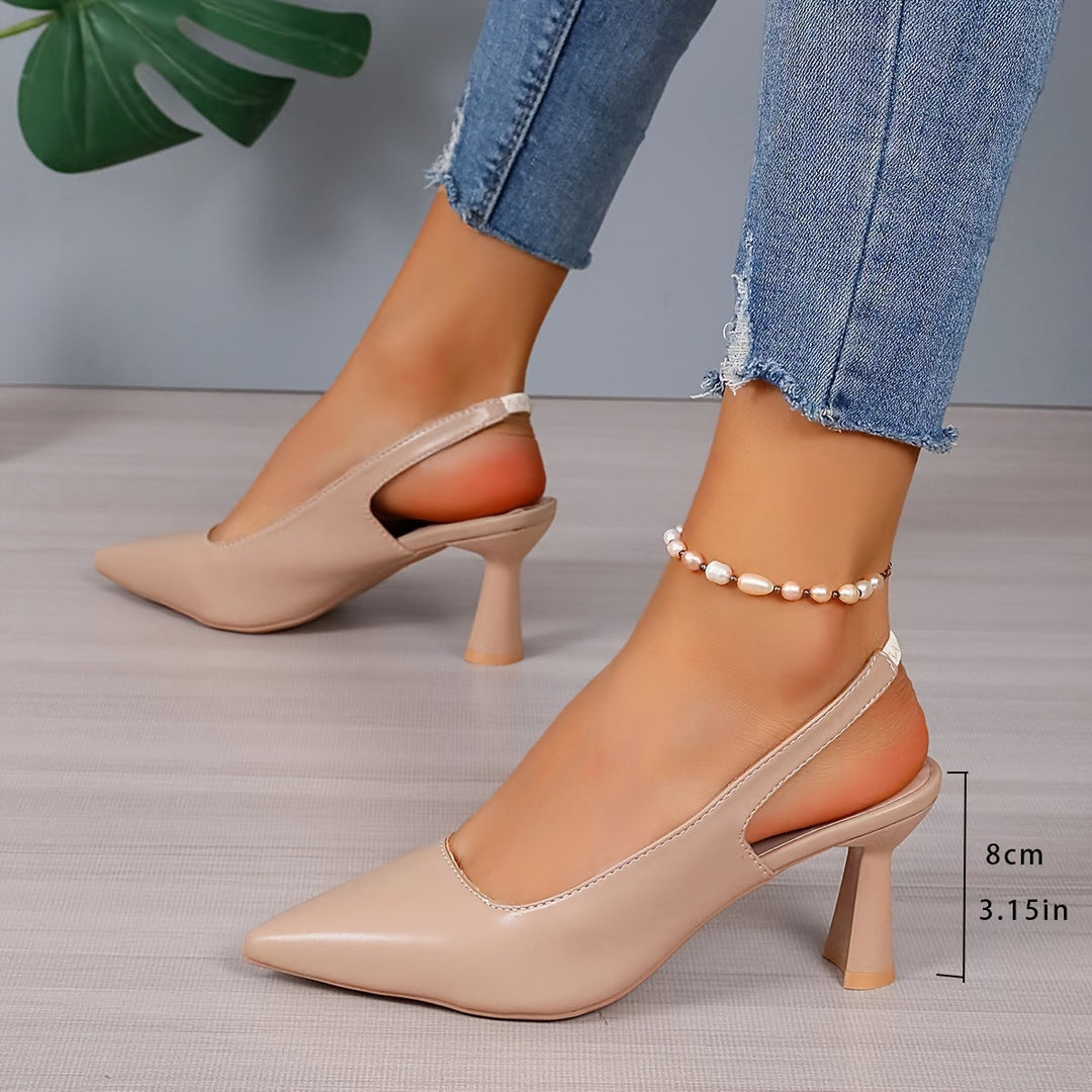 Sophia | Escarpins slingback élégants