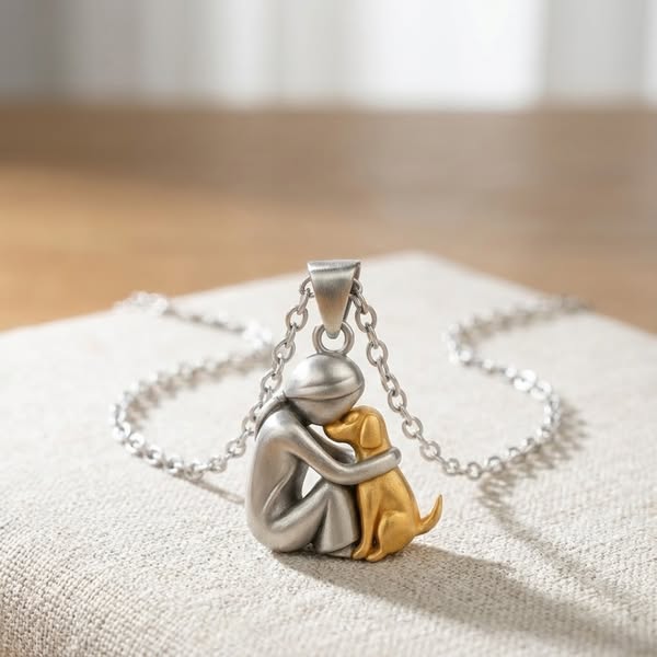 Collier avec chien – Un souvenir impérissable
