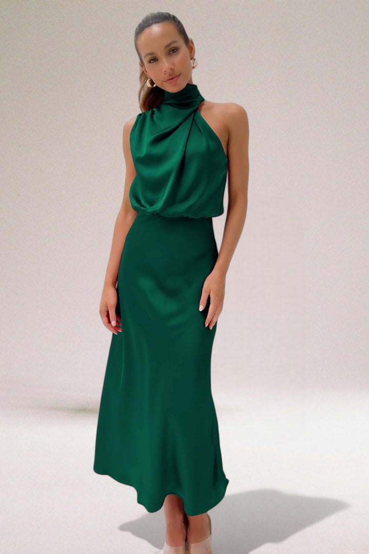 ELARA™ - Élégante robe de soirée en satin