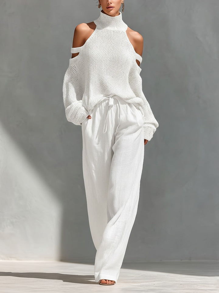 Vessa | Set a due pezzi con scollo Bardot