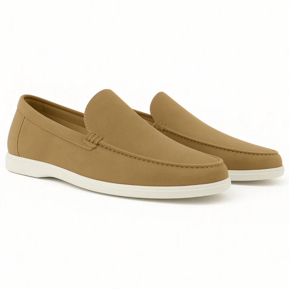Lässige Wildleder-Loafer