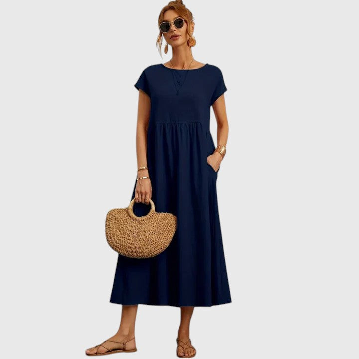 Fenella | Comodo abito midi