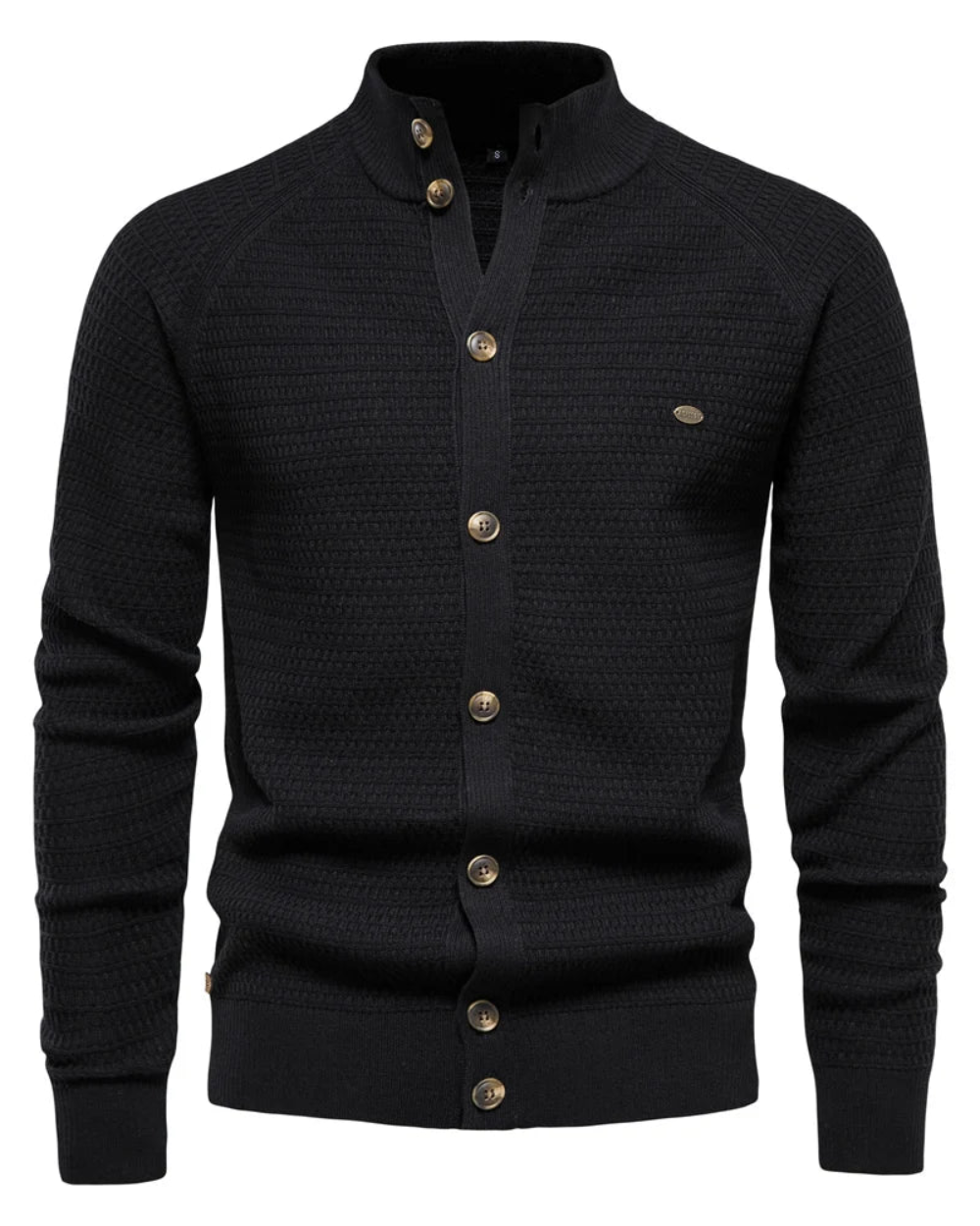 Gilet en maille de coton luxueux