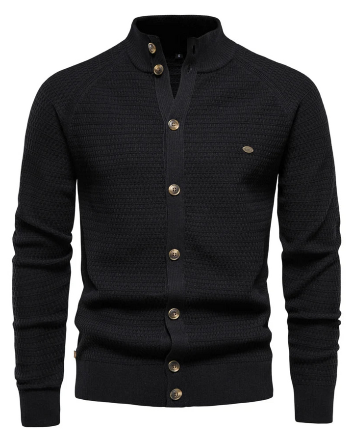 Gilet en maille de coton luxueux