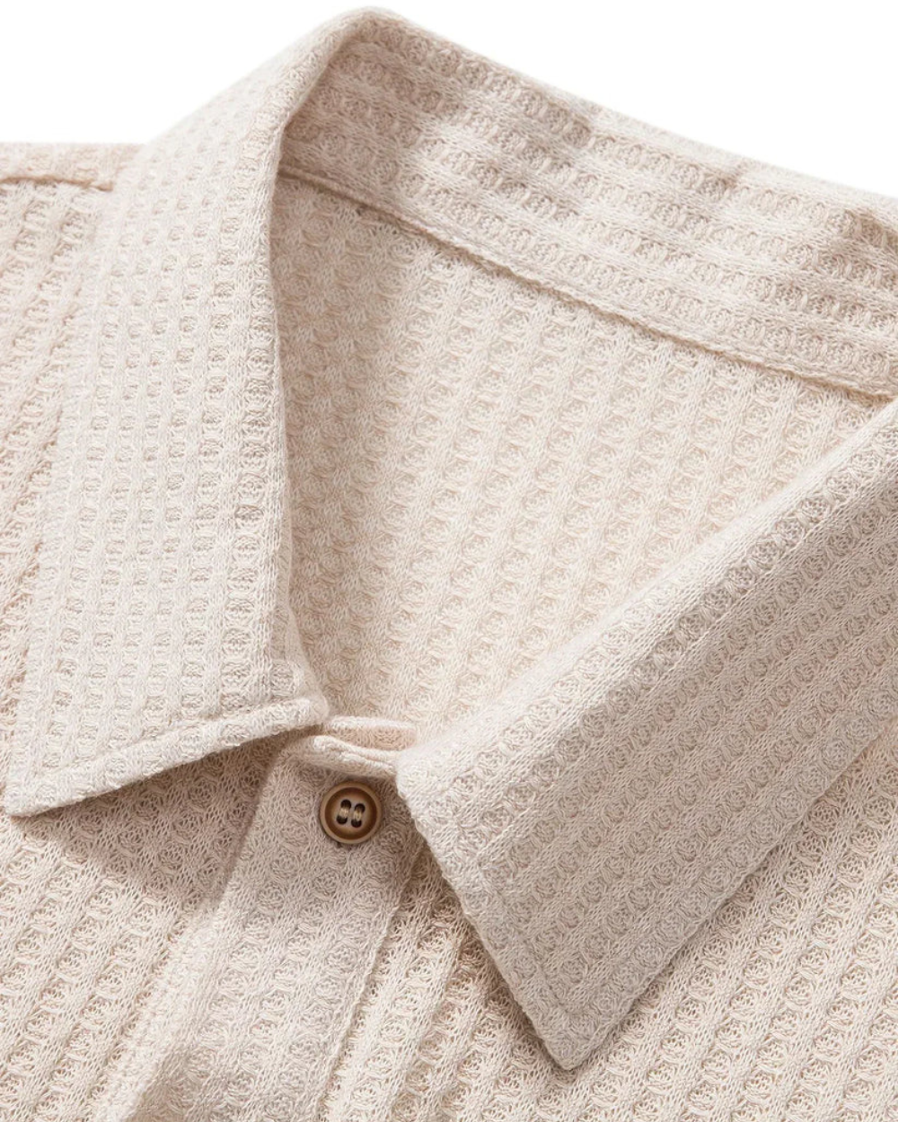 Chemise à manches courtes style Old Money