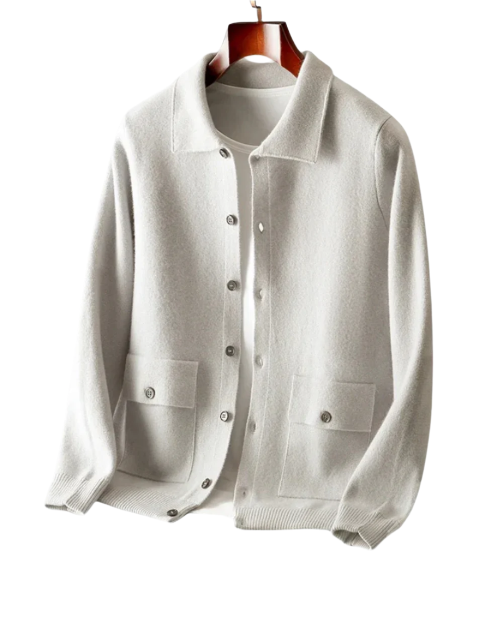 Gilet en laine mérinos Janus