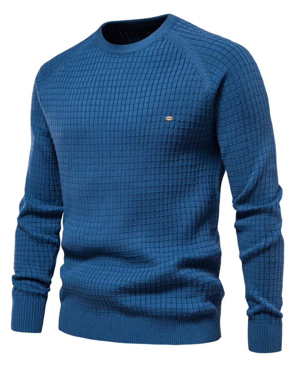 Pull pour homme à motif quadrillé