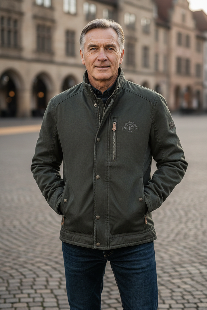 Elegante giacca bomber parka