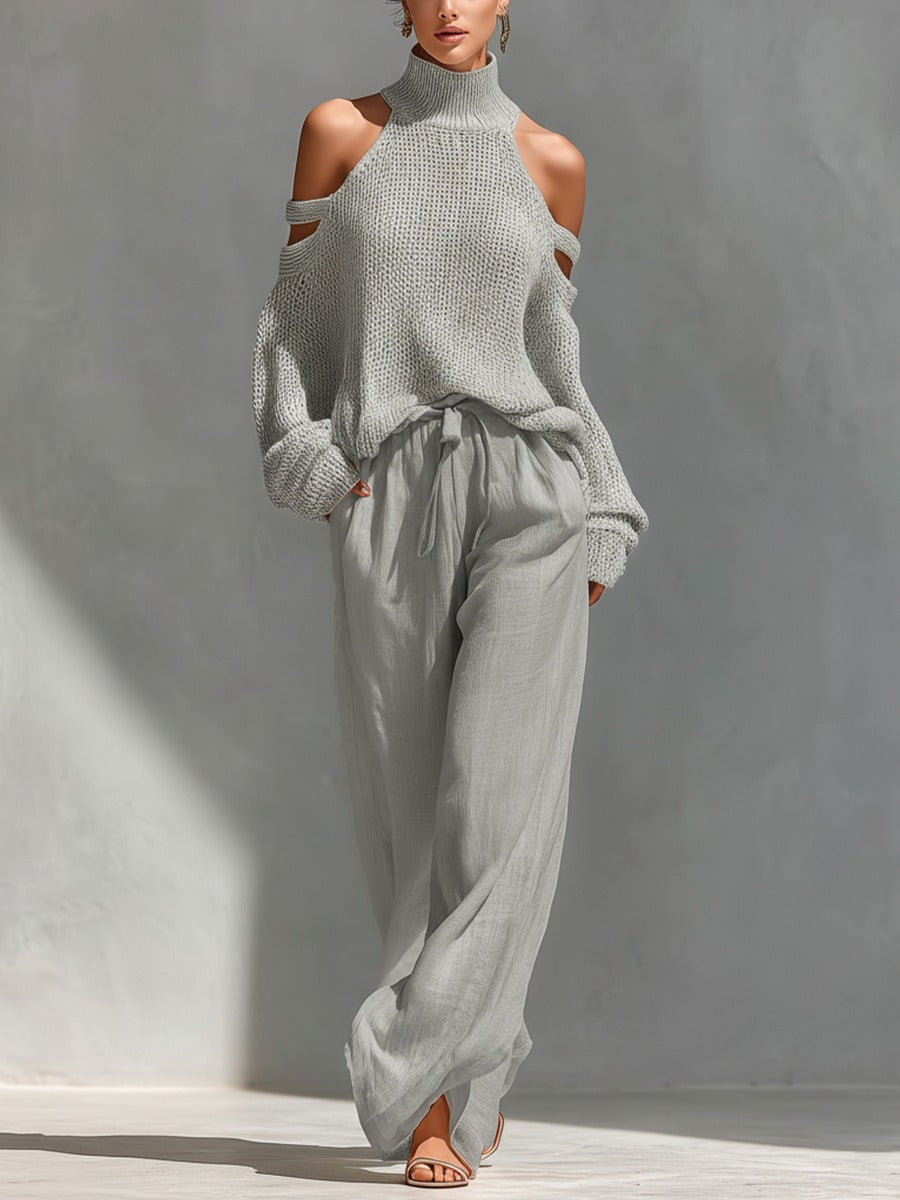 Vessa | Set a due pezzi con scollo Bardot