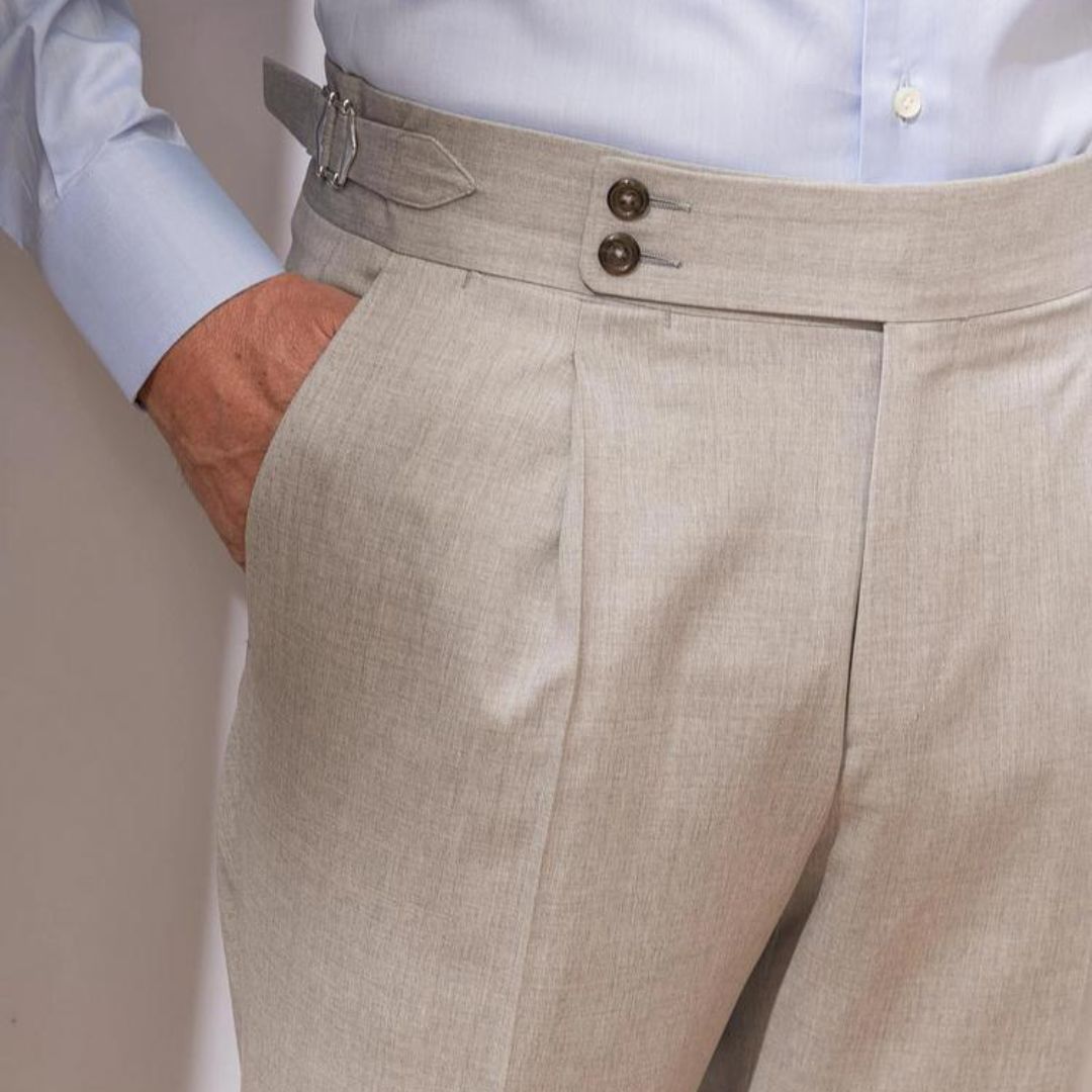 Pantalon en lin Gold Coast