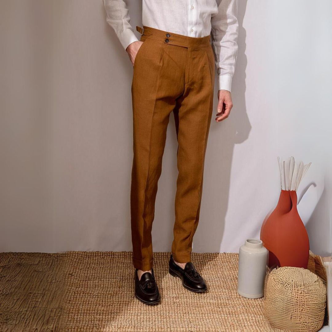 Pantaloni di lino Gold Coast