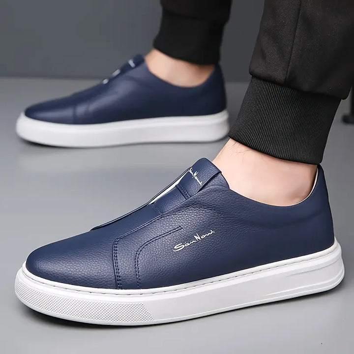 Mocassins en cuir