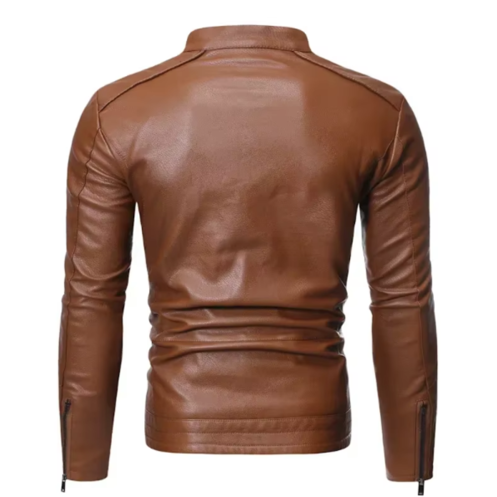 Elegante Lederjacke
